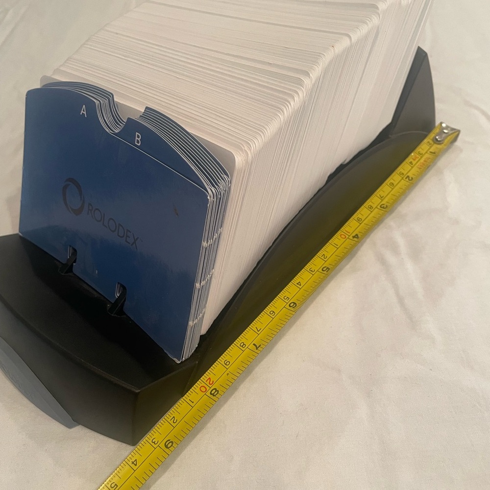 Rolodex Card File NEW R-530 Home Open VIP Office Organization Business Large - Picture 6 of 11